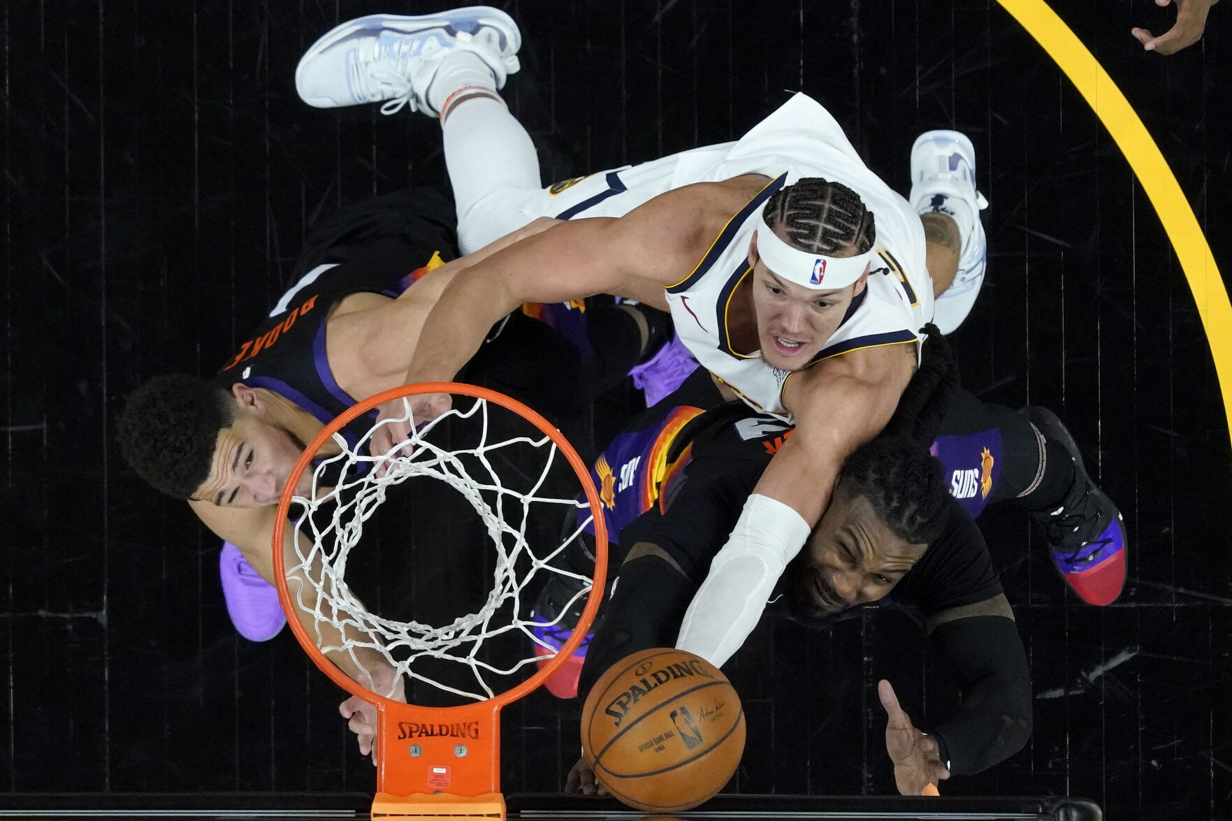 APTOPIX Nuggets Suns Basketball